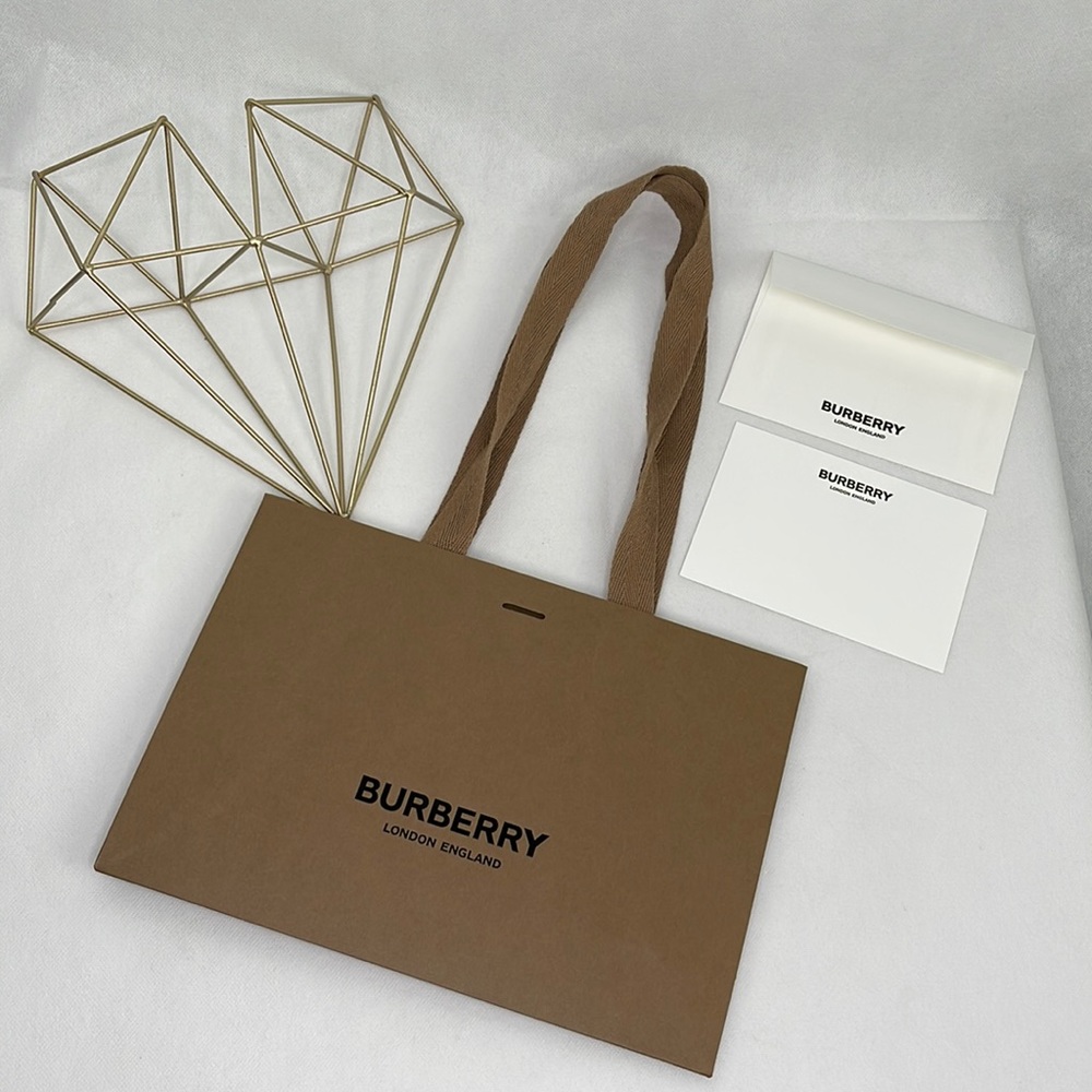 Burberry Bag & Gift Card with Envelope
